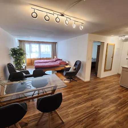 Appartement Stilvolles Und Ruhiges Mit Privater 60m2 Sonnenterrasse Bei Der Parsennbahn Davos