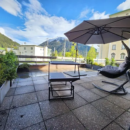 Appartement Stilvolles Und Ruhiges Mit Privater 60m2 Sonnenterrasse Bei Der Parsennbahn