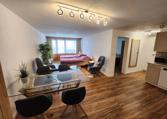 Fuer 4 Pers Neben Talstation Parsennbahn Und Buenda Skilift Private Dachterrasse * Давос